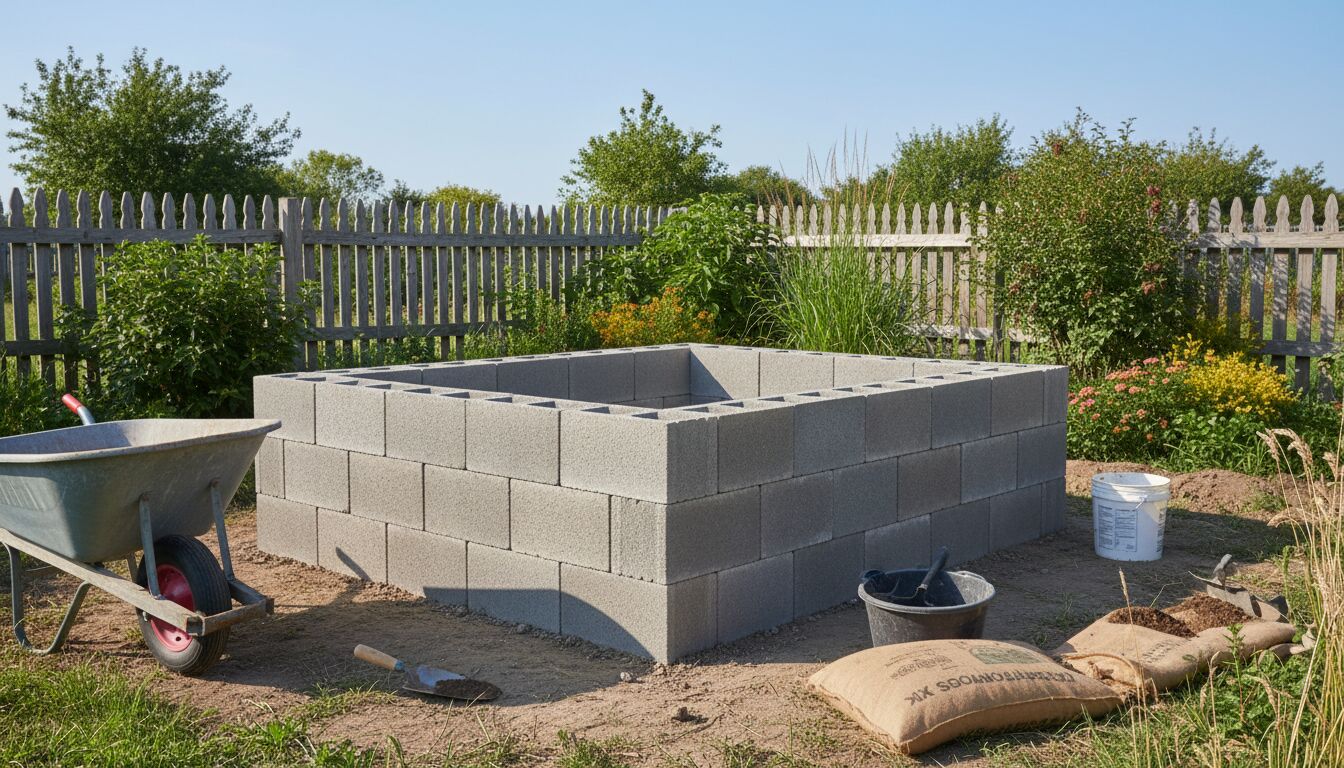 fabriquer un composteur en parpaing