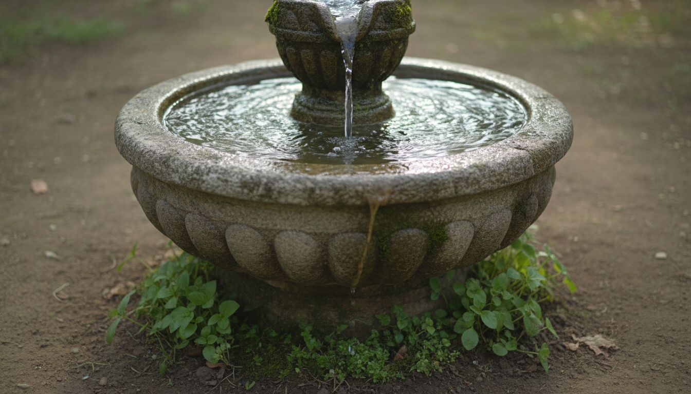fabriquer une fontaine sans pompe