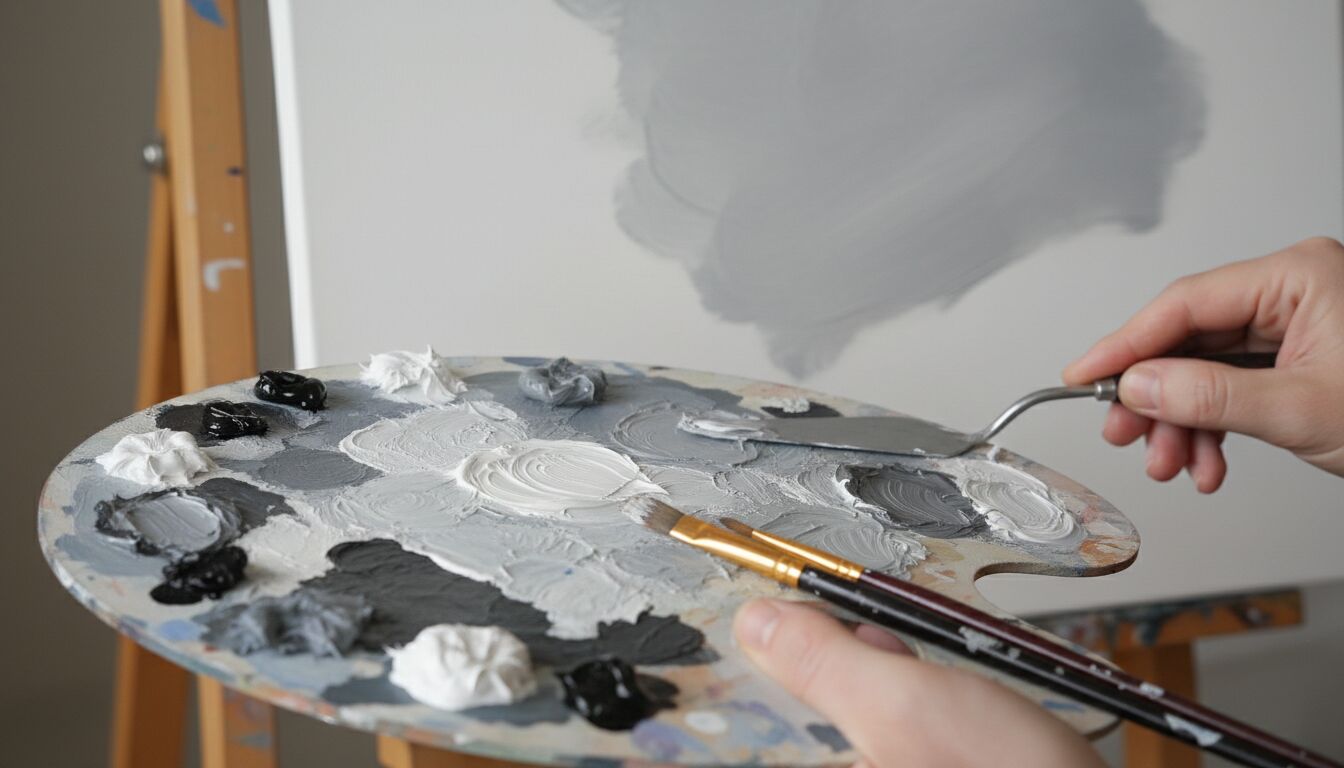 comment faire du gris en peinture