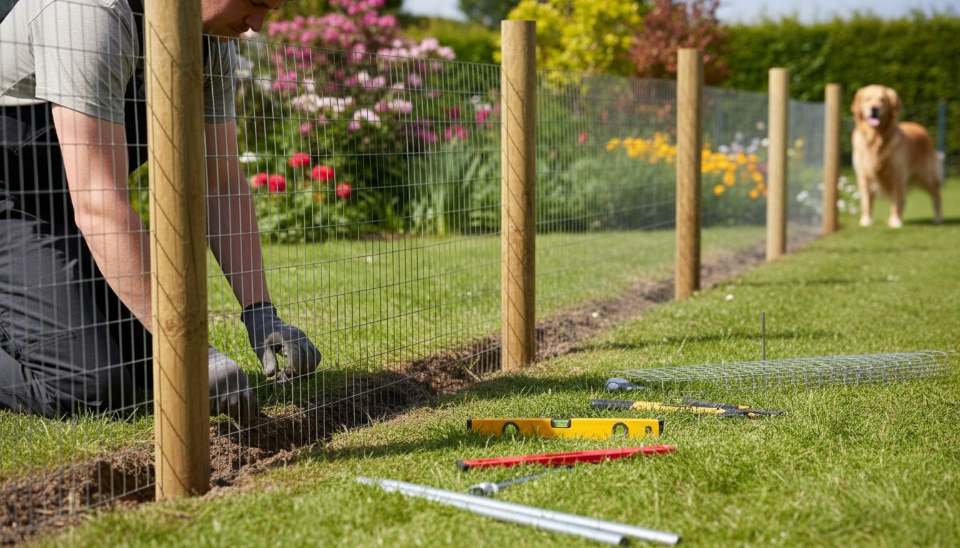 faire une clôture anti-renard