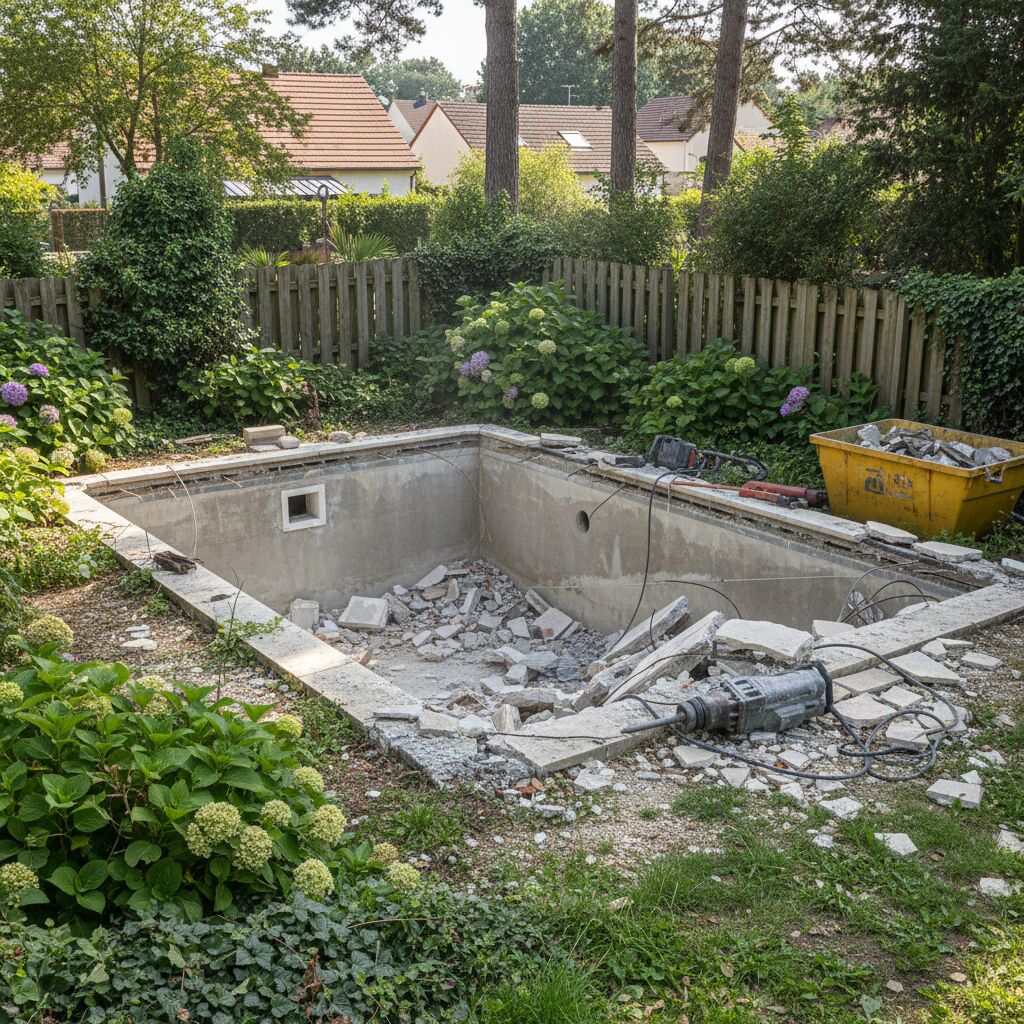 que faire d'une piscine non utilisée