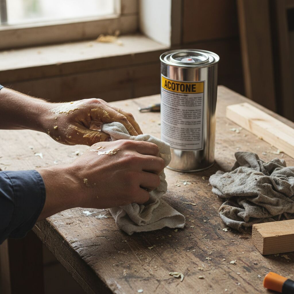 comment enlever de la mousse expansive sur la peau