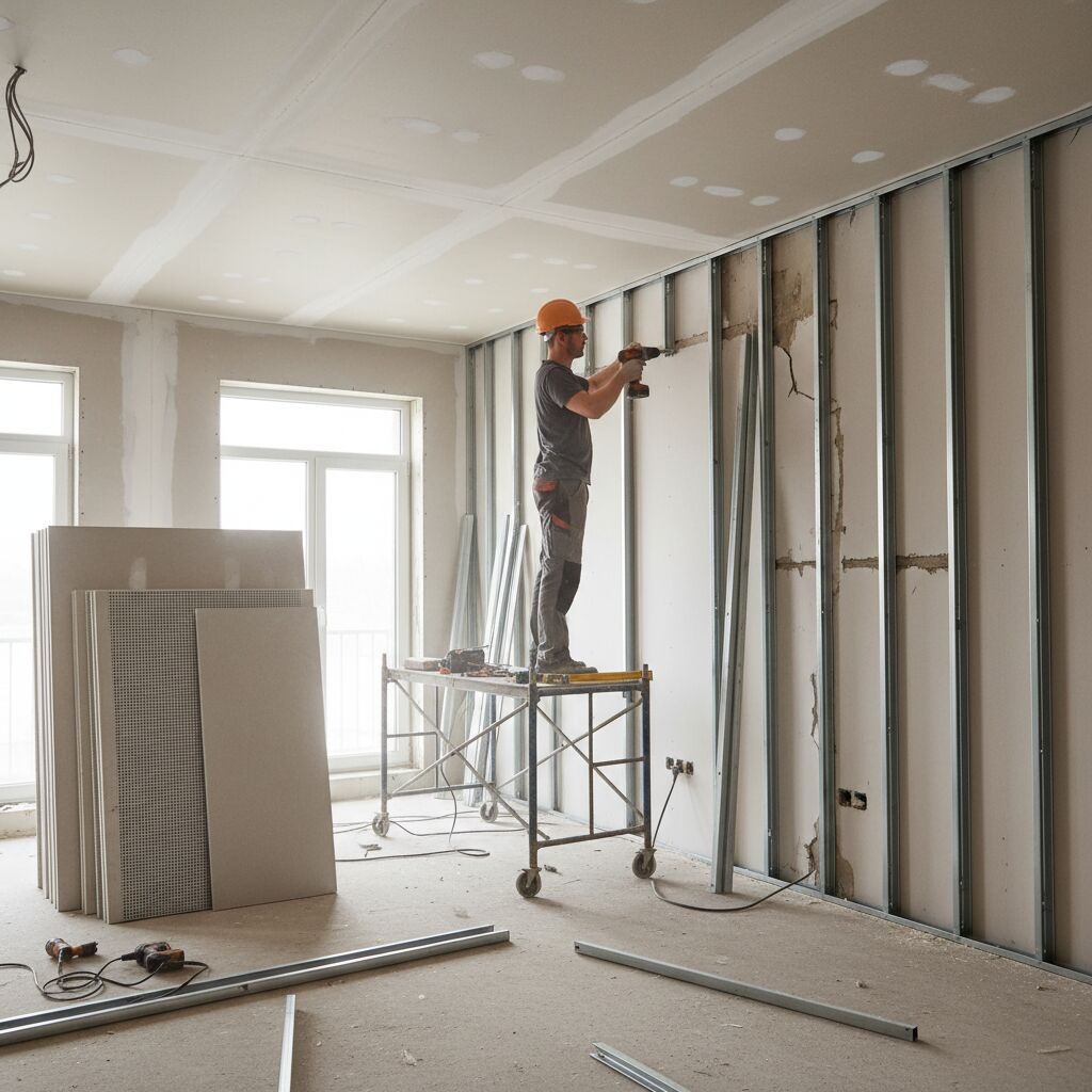 Comment puis-je renforcer un mur en Placo déjà posé ?