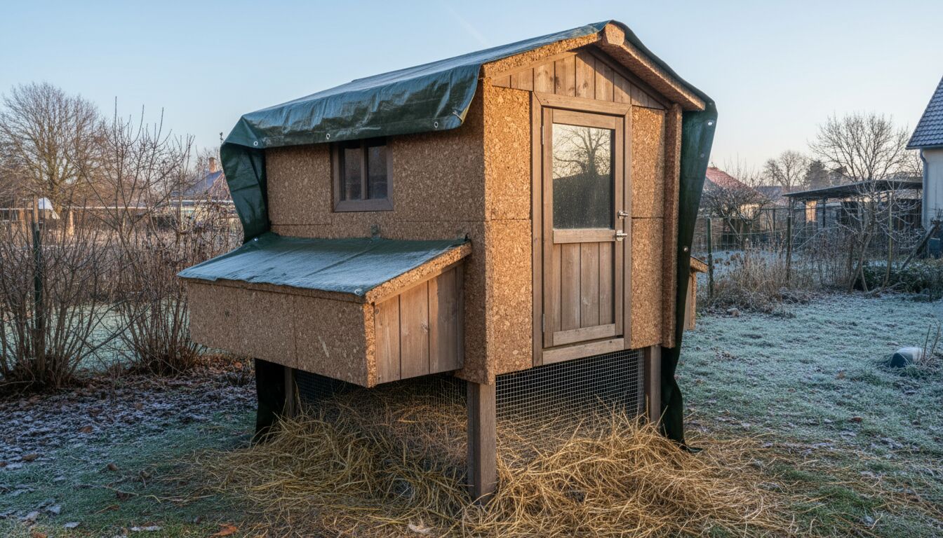 comment isoler un poulailler pour l'hiver