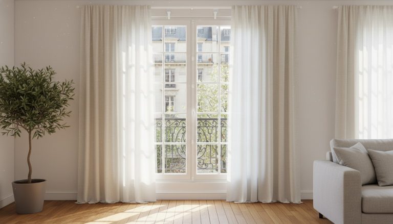 Astuces pour installer des rideaux sans percer
