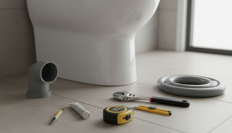 Comment raccorder un WC à l'évacuation