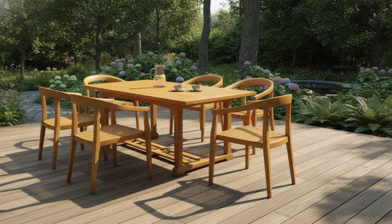 astuces simples pour rénover mobilier jardin en teck