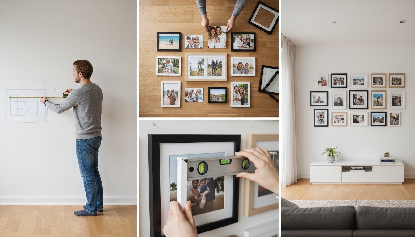 créer un pan de mur personnalisé avec vos photos