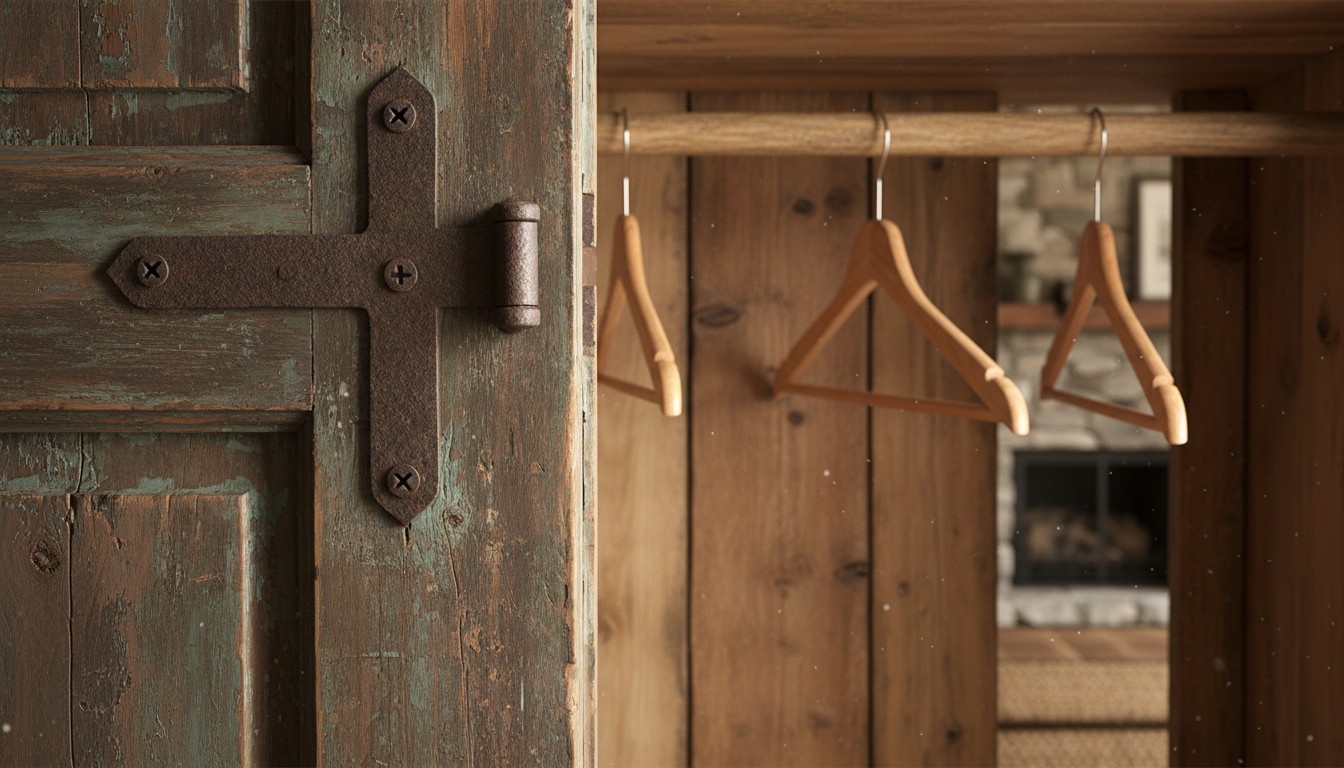 faire un placard avec des portes anciennes