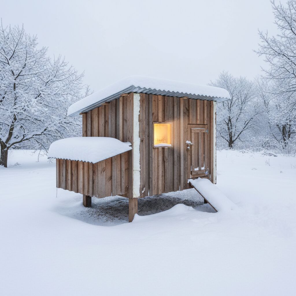 construire un poulailler isolé