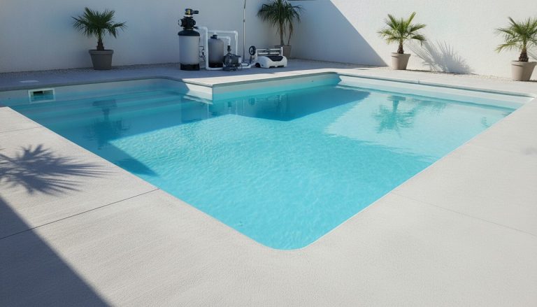 travaux pour réhausser fond de piscine